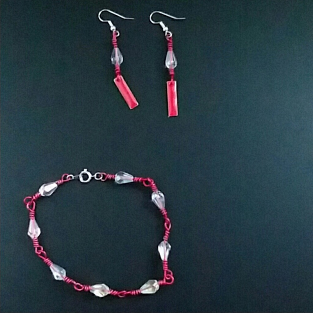 🌹Beautiful Handmade Jewelry Set🌹 - Picture 4 of 4